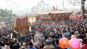 आजदेखि सात गाउँले जात्रा सुुरु विष्णु देवीको रथ यात्रा हुँदै